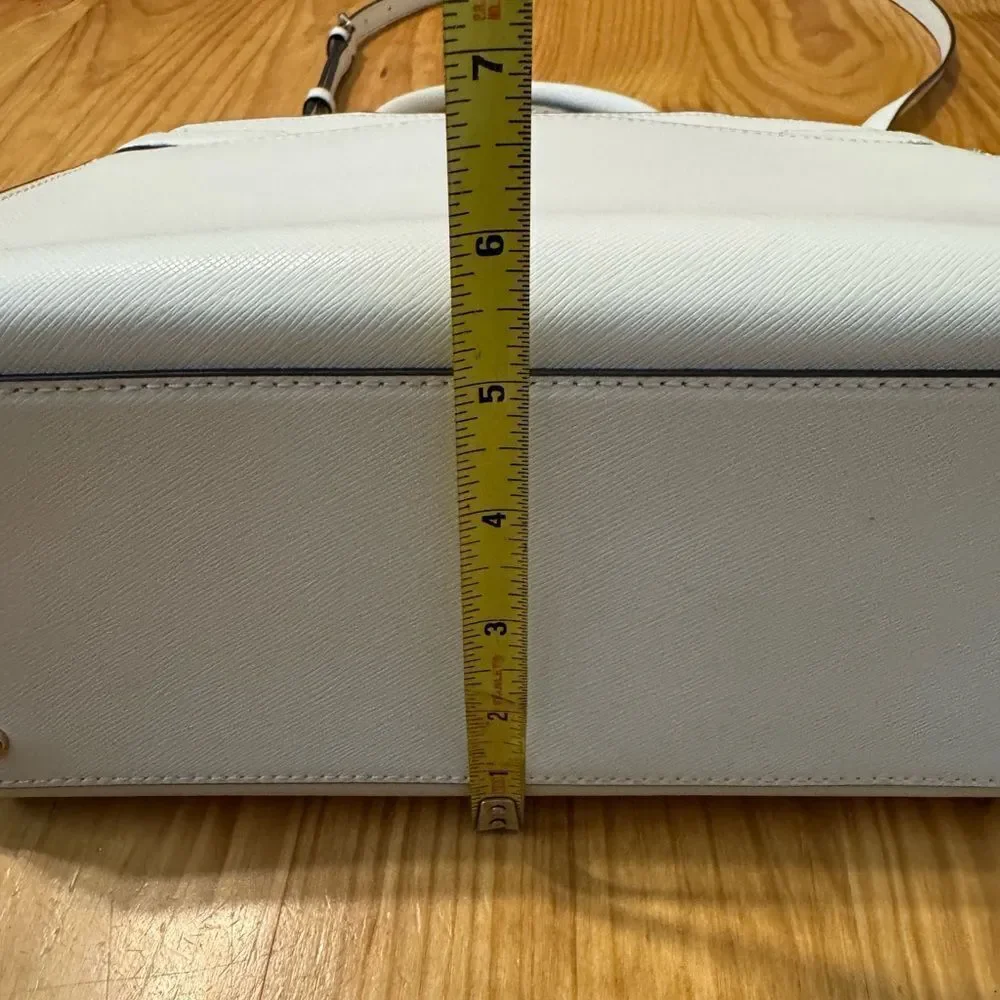 Kate Spade New York Staci Medium Satchel Leather - Parchment